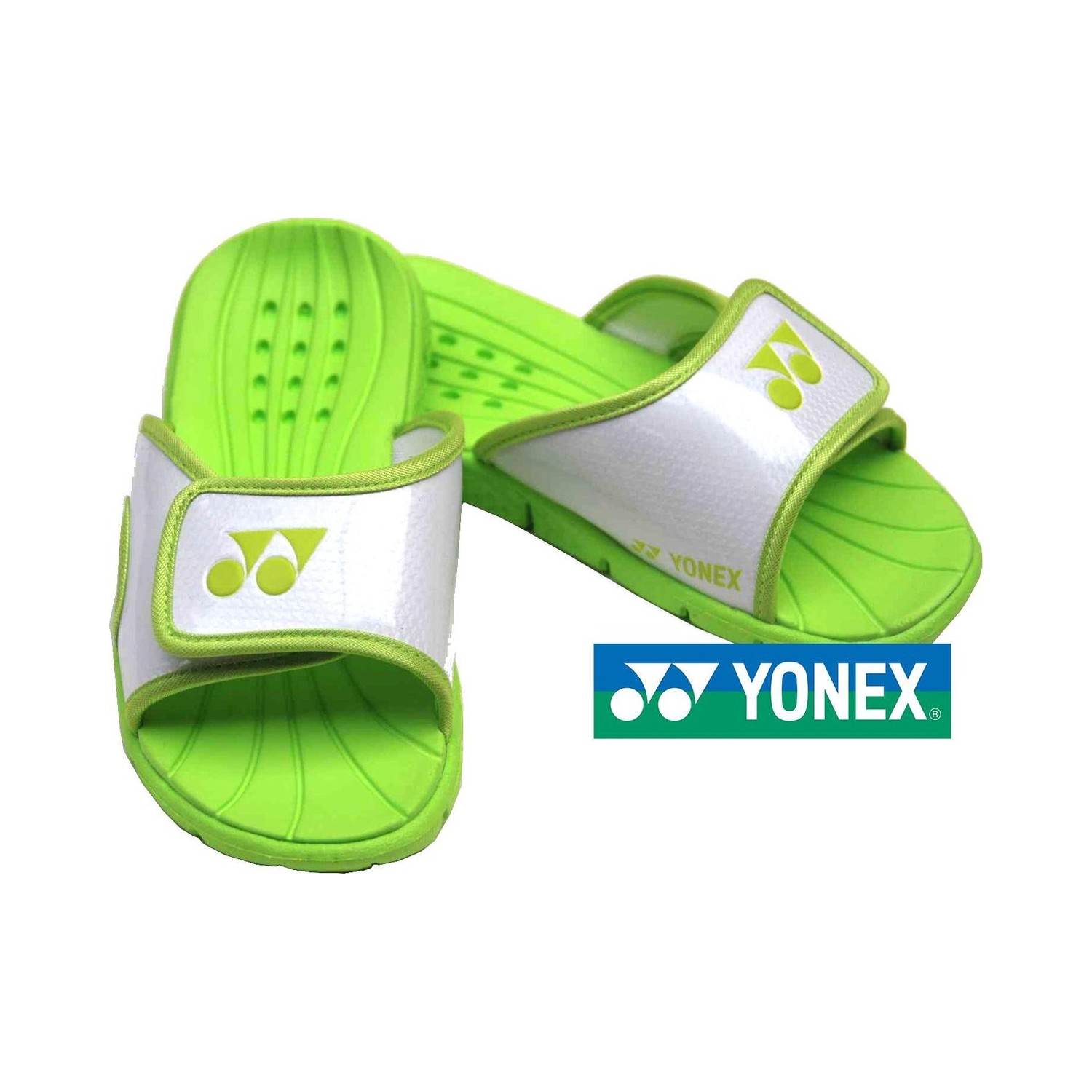 Positief veteraan Matrix Yonex slippers - Wit/Lime - Maat 39-42 - CHESPsport
